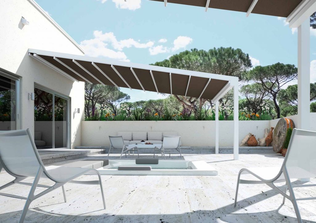 Pérgolas Lona Tensada
